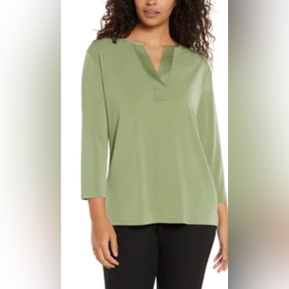 Banana Republic Olive Green Women's Blouse